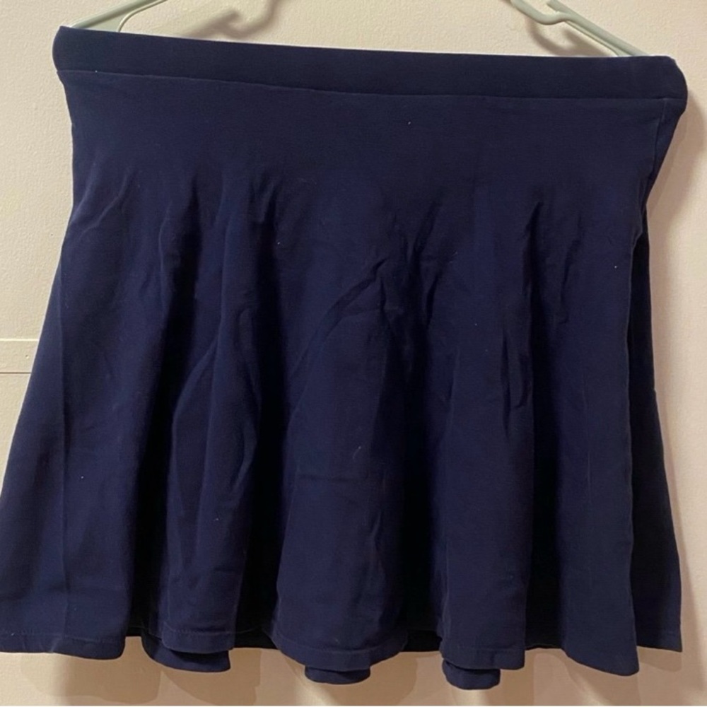 Blue skirt